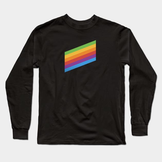 Apple Original Colors Pride Long Sleeve T Shirt TeePublic